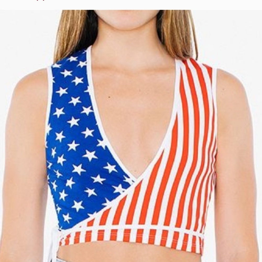 American Apparel crop top USA